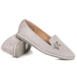Bestelle Slip-on Lords With A Star grå 1