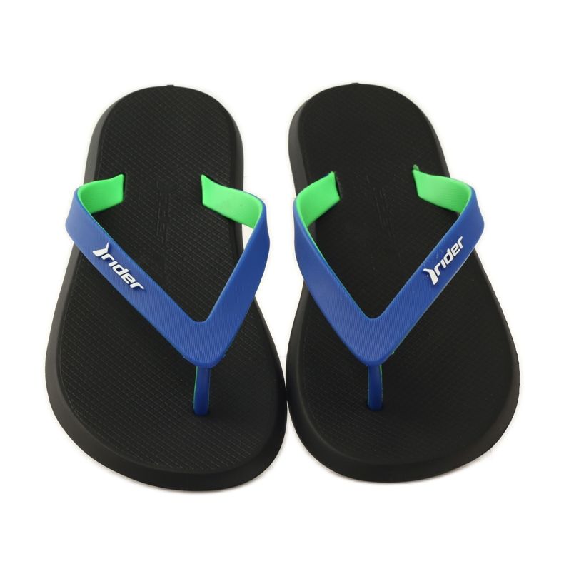Rider 10594 flip-flops til mænd sort blå grøn 4