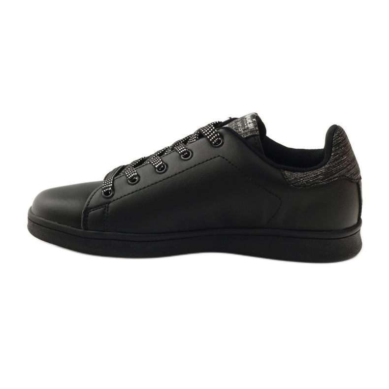American Club American heart sneakers med læder indersål grå sort 2