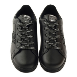 American Club American heart sneakers med læder indersål grå sort 4
