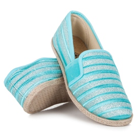 Blå espadriller 2