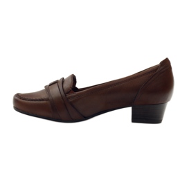 Caprice lave sko pumps damesko 24305 brun 2