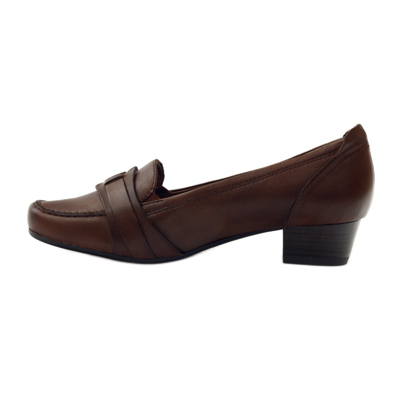 Caprice lave sko pumps damesko 24305 brun 2