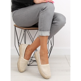 Beige espadriller til kvinder BB10P beige 1