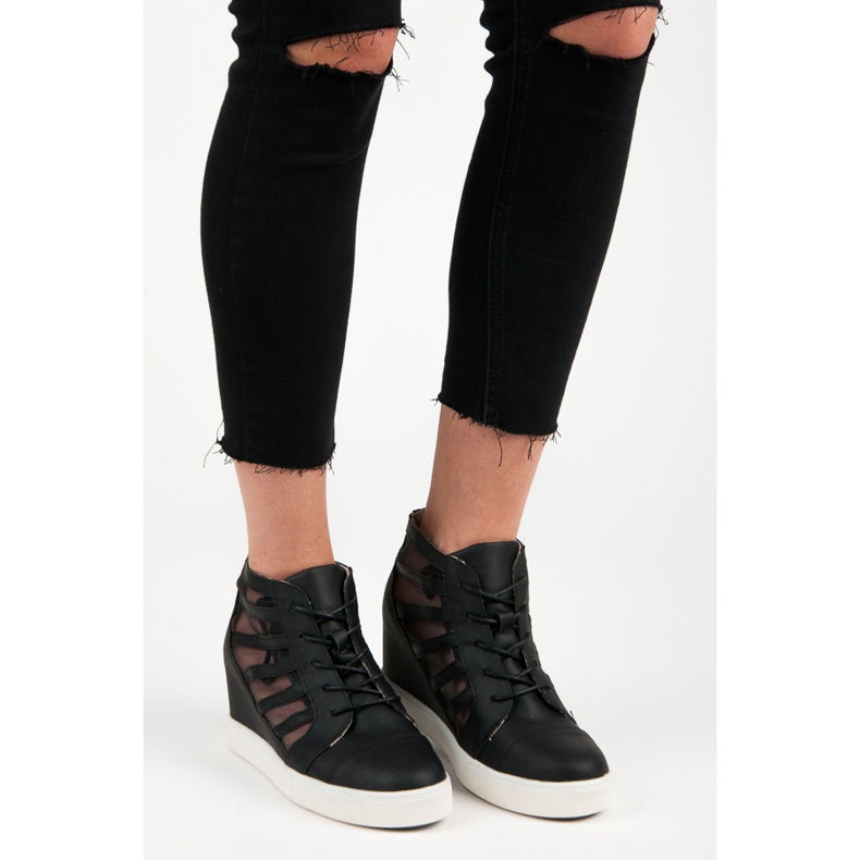 Kylie Sorte wedge sneakers 1