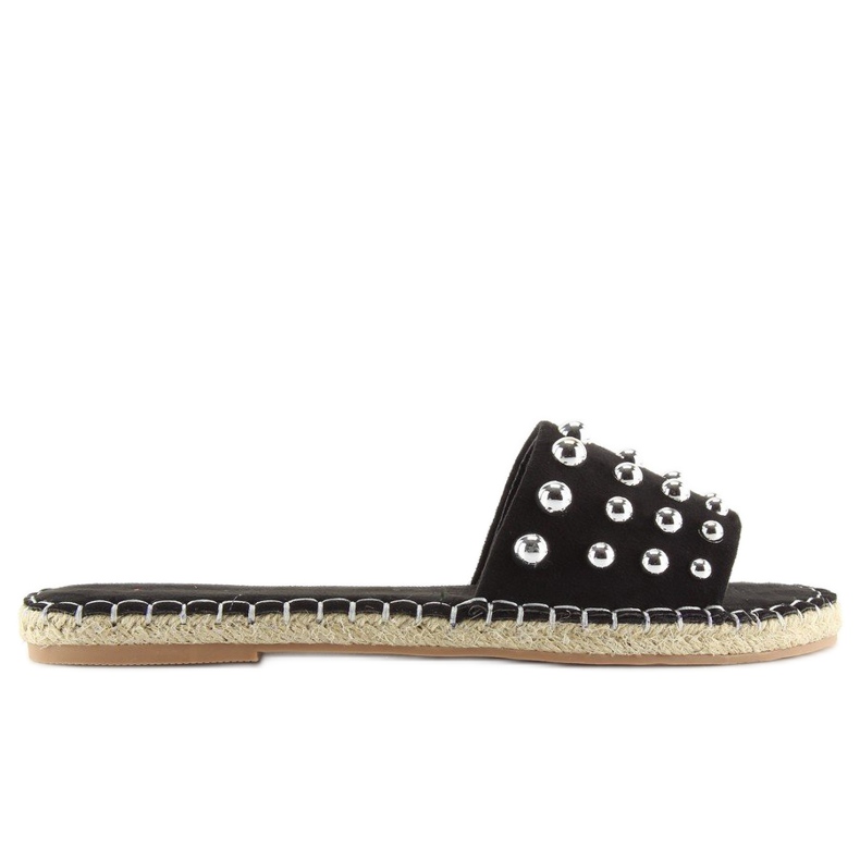 Sorte espadriller hjemmesko til kvinder sorte 2