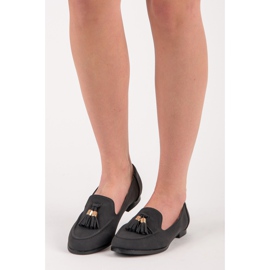 Vices Loafers med frynser sort 1
