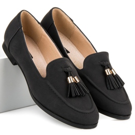 Vices Loafers med frynser sort 2
