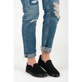 Seastar Sorte Slipons 2