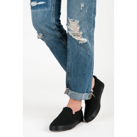 Seastar Sorte Slipons 1