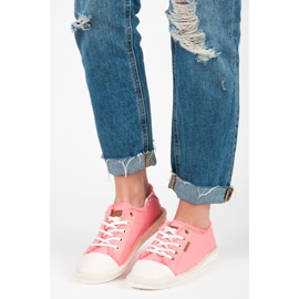 Seastar Sneakers med snøre, espadriller lyserød 2