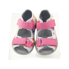 Befado børnesko hjemmesko sandaler 242p075 lyserød grå 4
