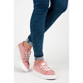 Pink sneakers lyserød 2