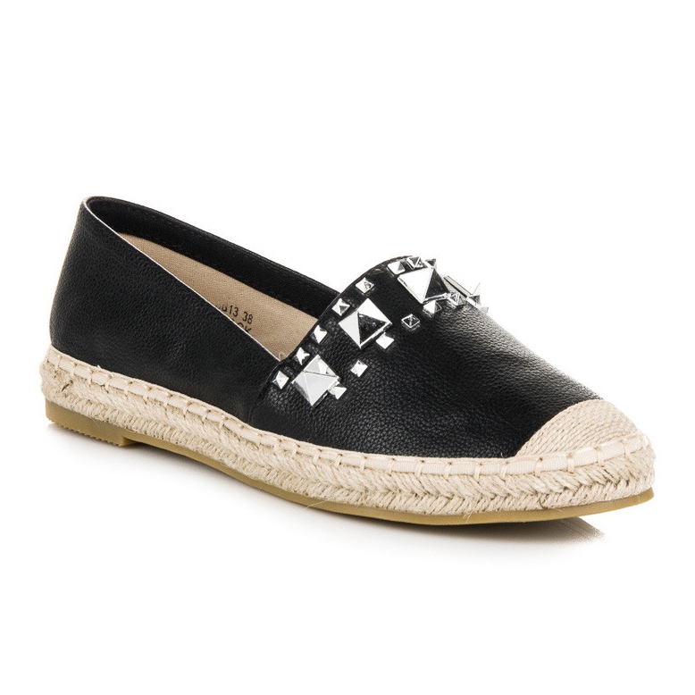Seastar Espadriller med dyser sort 1