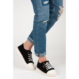 Seastar Espadriller med snøre sort 2