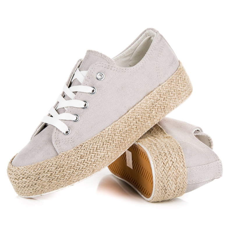Grå Espadriller På Indbindingen 2
