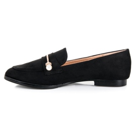 Seastar Loafers med perler sort 1