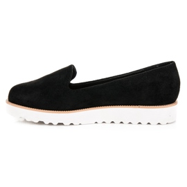 Seastar Slip-on platform sko sort 2