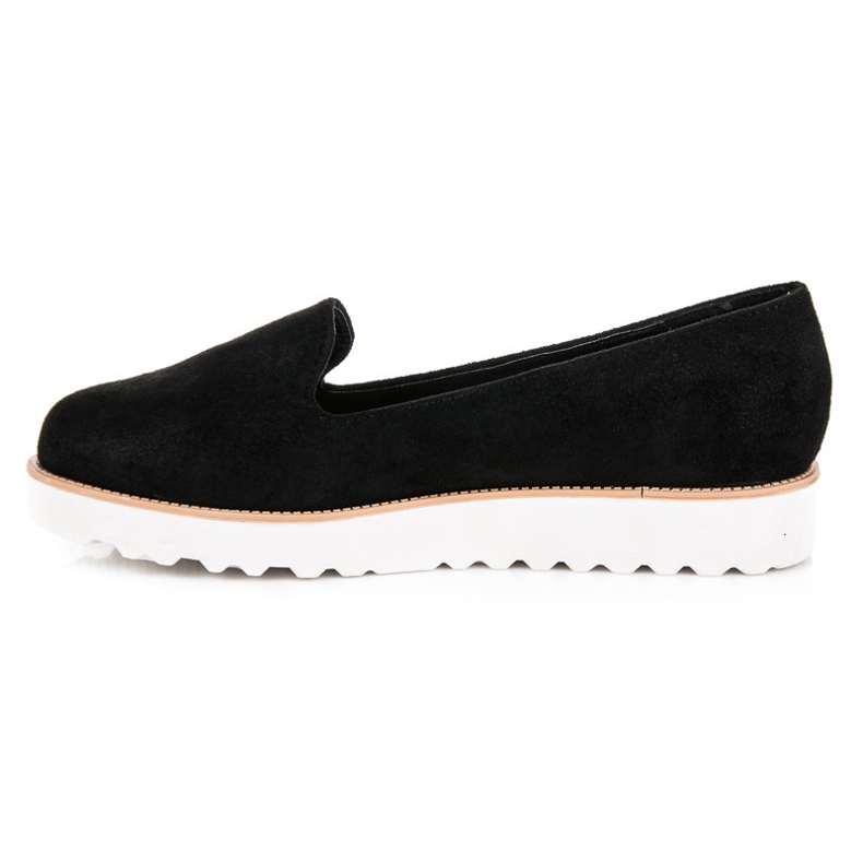 Seastar Slip-on platform sko sort 2