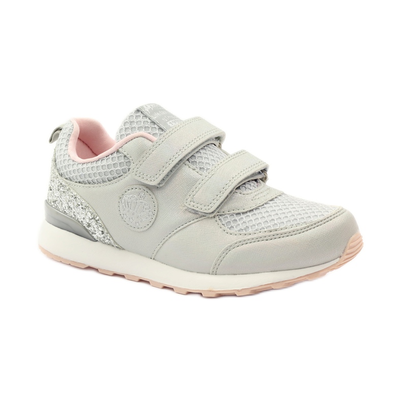 American Club Sport Velcro American 16211 sølv grå 1