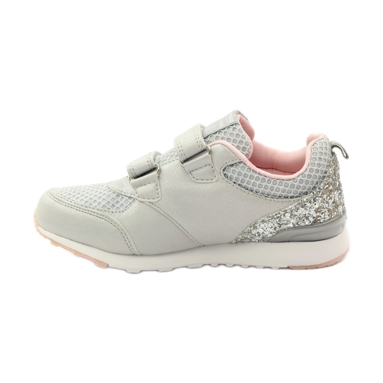 American Club Sport Velcro American 16211 sølv grå 2