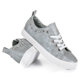 Seastar Dekorative grå sneakers 4