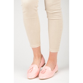 VICES lakerede loafers lyserød 1