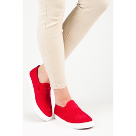 Seastar Røde Slip On Sneakers 2