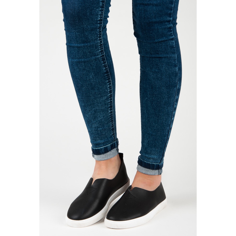Sorte slip-on sneakers 1