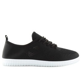 Sorte damesneakers LA10P Sort 2
