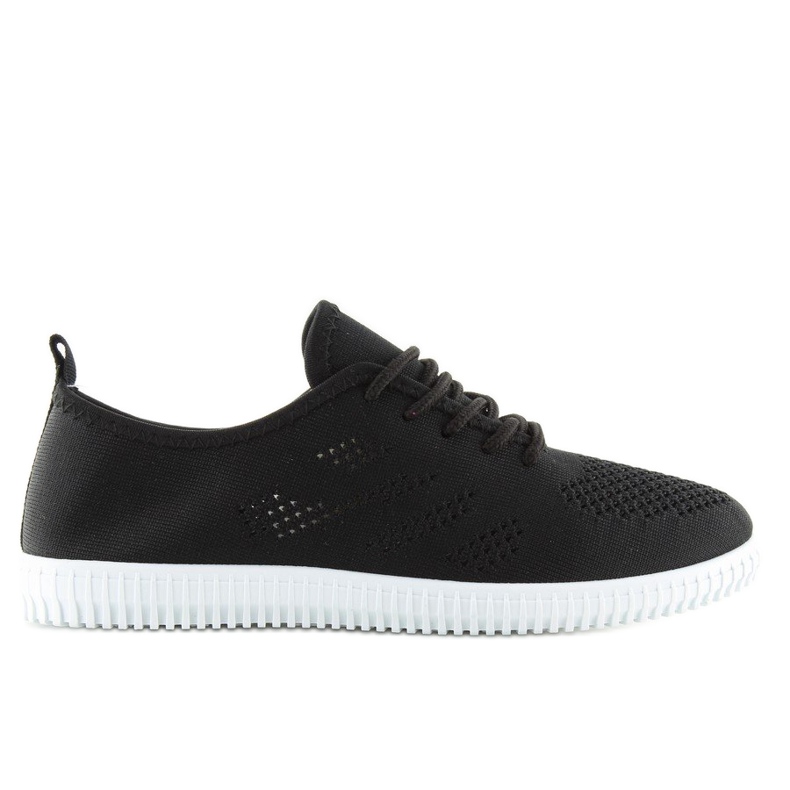 Sorte damesneakers LA10P Sort 2