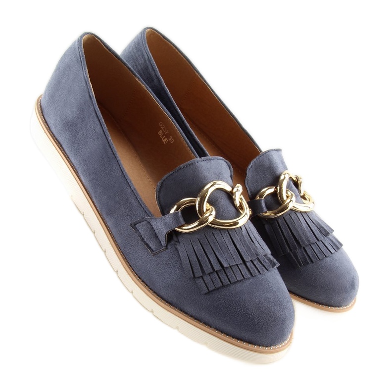 Loafers til kvinder marineblå G237 blå 1