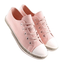 Pink damesneakers BM1950 Pink lyserød 2