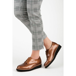 Kylie Lakerede brogues brun 2