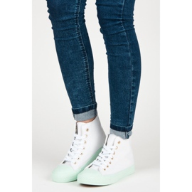 Coura Sneakers over anklen hvid 1
