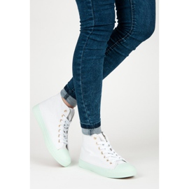 Coura Sneakers over anklen hvid 2