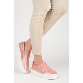 Seastar Sneakers på platformen lyserød 2