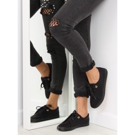 Sorte damesneakers MB102 Sort 1