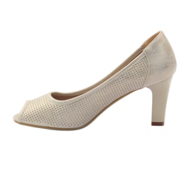 Pumper perforerede Sergio Leone 232 brun gul 2