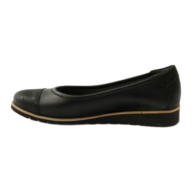 Angello Kvinders læder loafers 1325 sort 2
