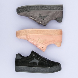 MCKEYLOR glitter sneakers sort 1