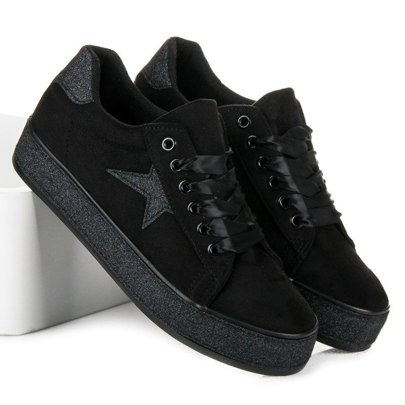 MCKEYLOR glitter sneakers sort 2
