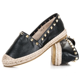Coura Sorte espadriller med nitter 1