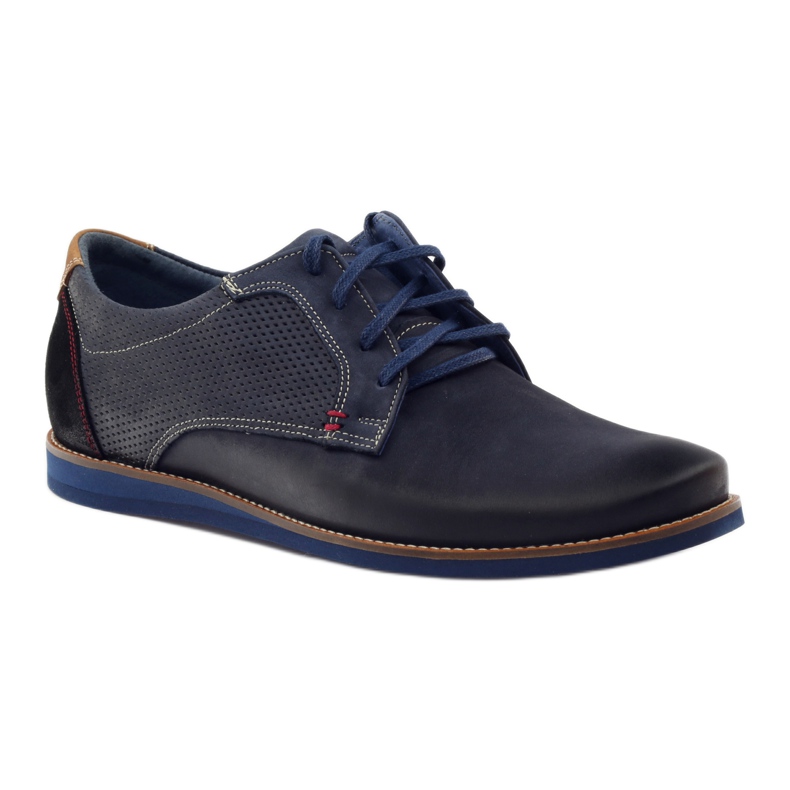 Casual herresko Nikopol 1657 marineblå 1