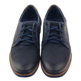 Casual herresko Nikopol 1657 marineblå 4