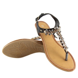 Sorte sandaler 9-59 sorte 2