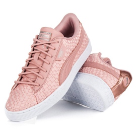 Puma Basket Satin Ep WN`S lyserød 2