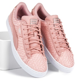 Puma Basket Satin Ep WN`S lyserød 1