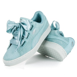 Puma Ruskind Heart Pebble WN`S blå 2