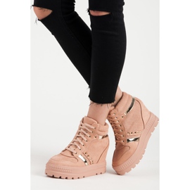 Bestelle Platform sneakers lyserød 2